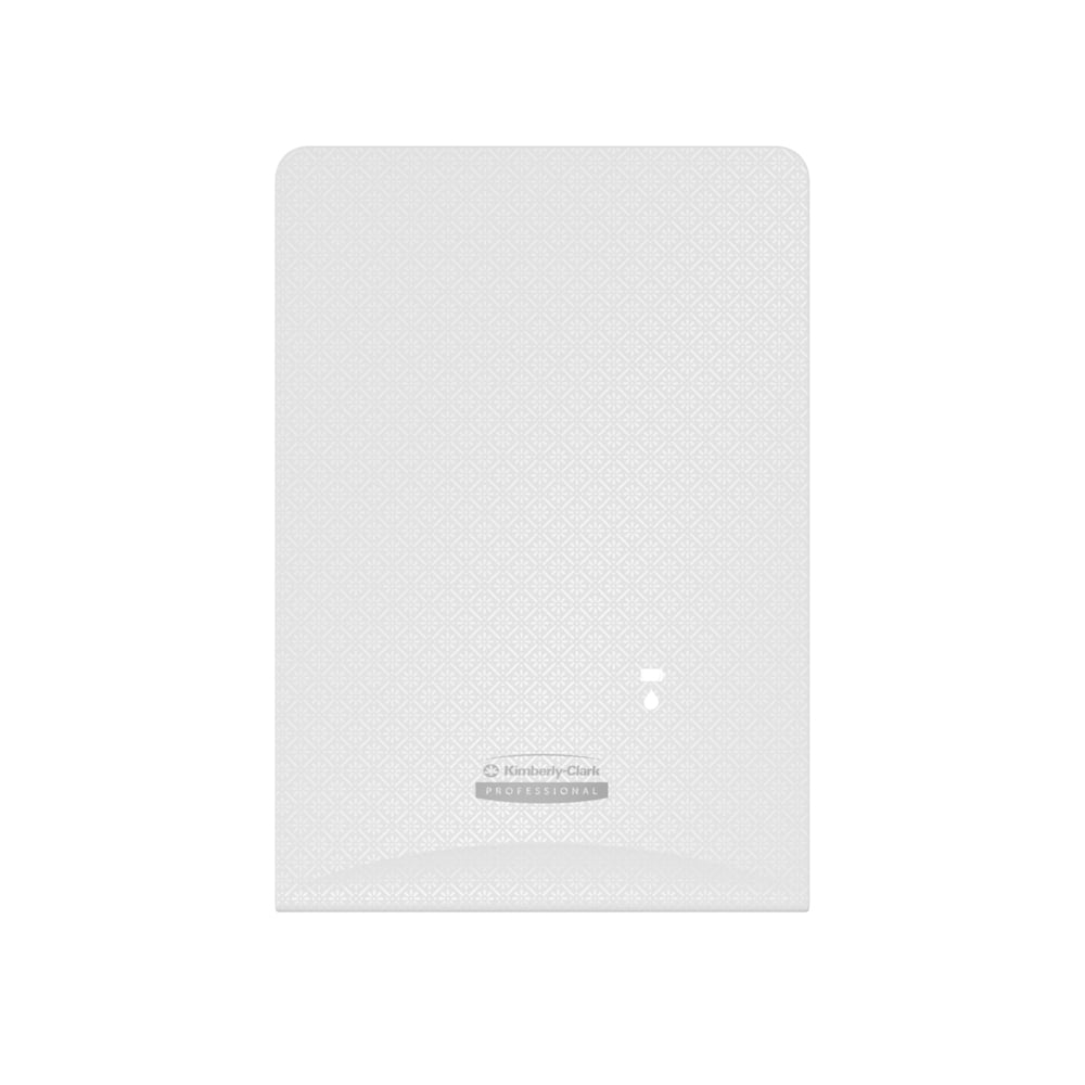 Kimberly-Clark Professional™ ICON™ Faceplate (58774), White Mosaic Design, for Automatic Soap and Sanitiser Dispenser; 1 Faceplate per Case - 58774