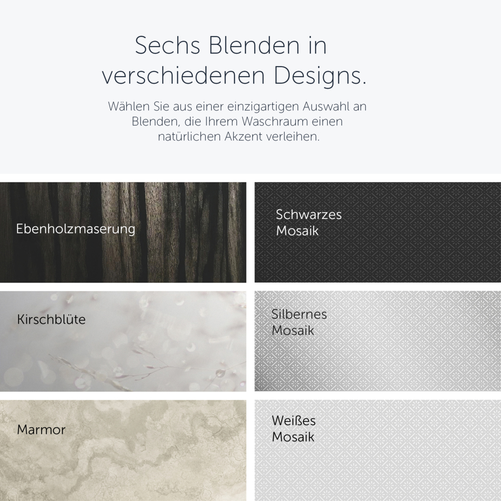 Façade Kimberly-Clark Professional™ ICON™ (58764), Mosaïque Argentée, pour Distributeur électronique de savon et de désinfectant ; 1 façade par colis - 58764