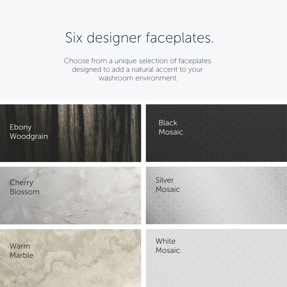 Façade Kimberly-Clark Professional™ ICON™ (58830), Bois d'Ébène, pour distributeur électronique d'essuie-mains en rouleau ; 1 façade par colis - 58830