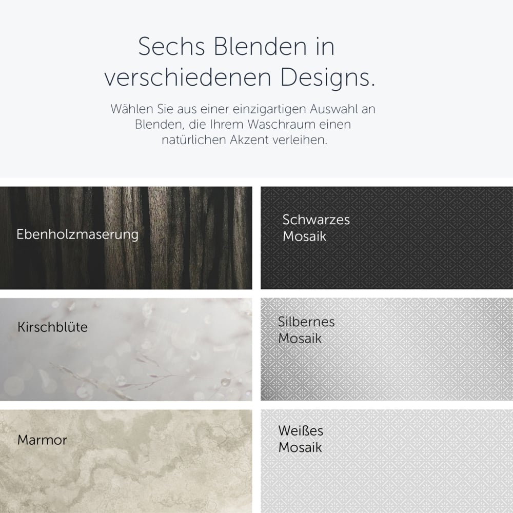 Distributeur électronique d'essuie-mains Kimberly-Clark Professional™ ICON™ (53691), boîtier gris avec façade Mosaïque Argentée ; 1 distributeur et façade par colis - 53691