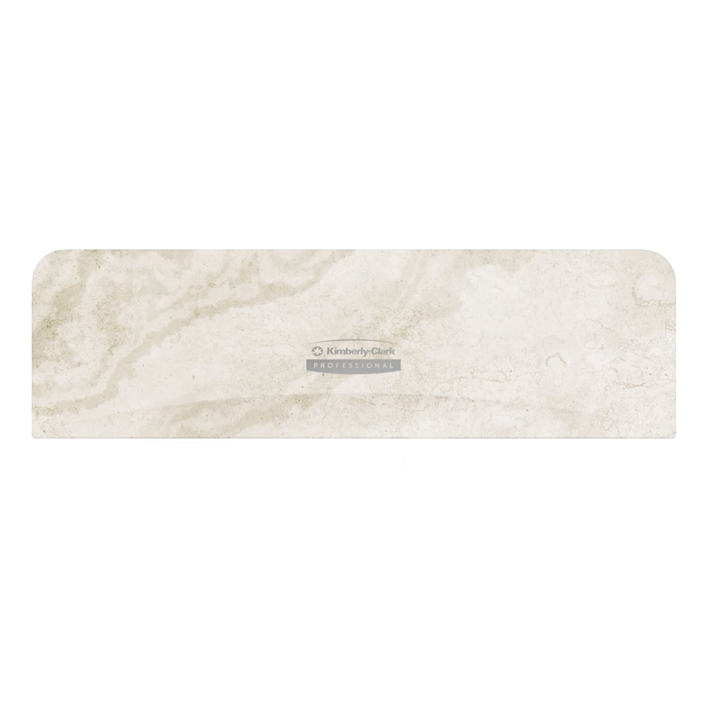 Kimberly-Clark Professional™ ICON™ Faceplate (58792), Warm Marble Design, for Standard Roll Toilet Paper Dispenser 2 Roll Horizontal; 1 Faceplate per Case - 58792