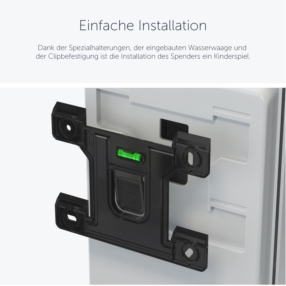 Distributeur électronique de savon et de désinfectant Kimberly-Clark Professional™ ICON™ (53694), boîter gris avec façade Mosaïque Argentée ; 1 distributeur et façade par colis - 53694
