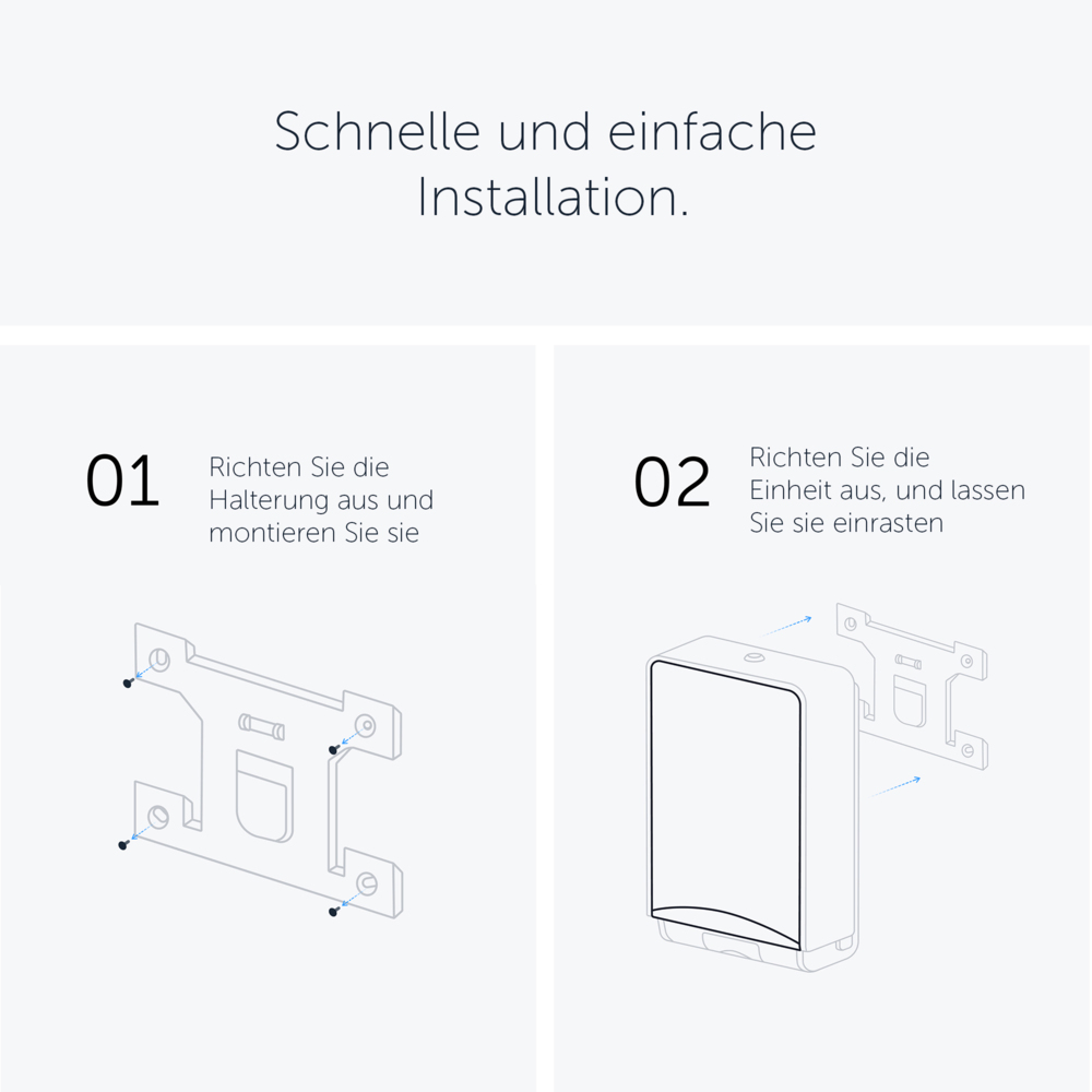Distributeur électronique de savon et de désinfectant Kimberly-Clark Professional™ ICON™ (53694), boîter gris avec façade Mosaïque Argentée ; 1 distributeur et façade par colis - 53694