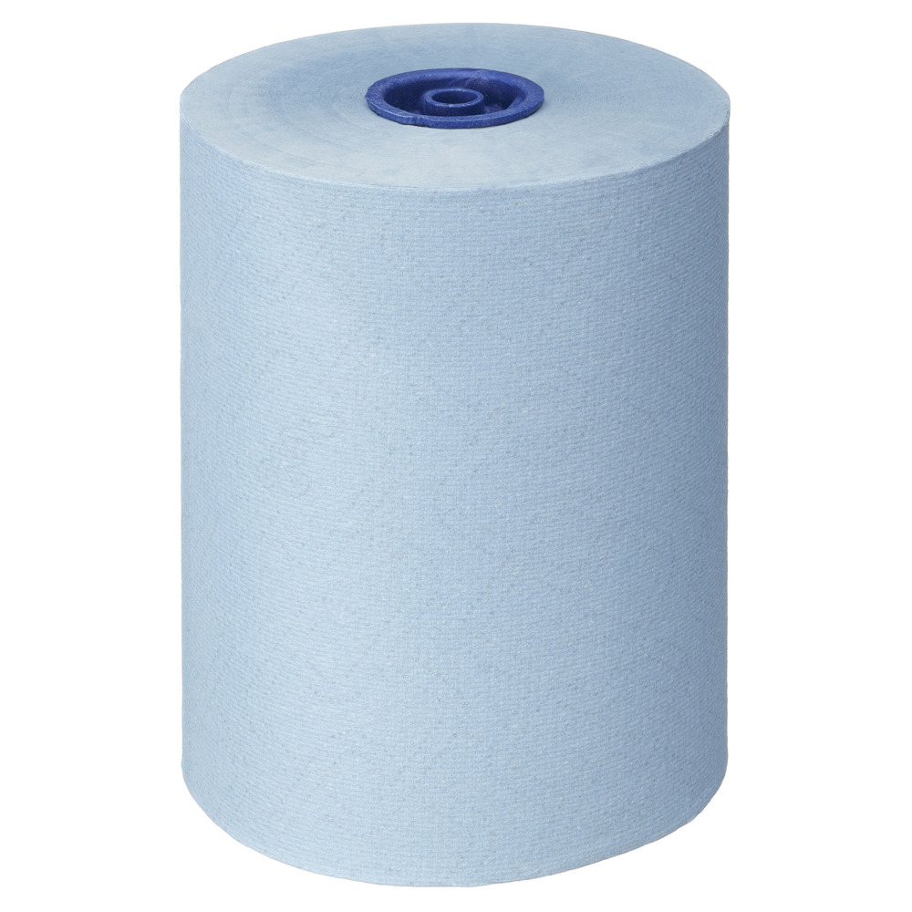 Scott® Essential™ Slimroll™ Rolled Hand Towels 6696 - Blue Paper Towels - 6 x 190m Paper Towel Rolls (1,140m total) - 6696