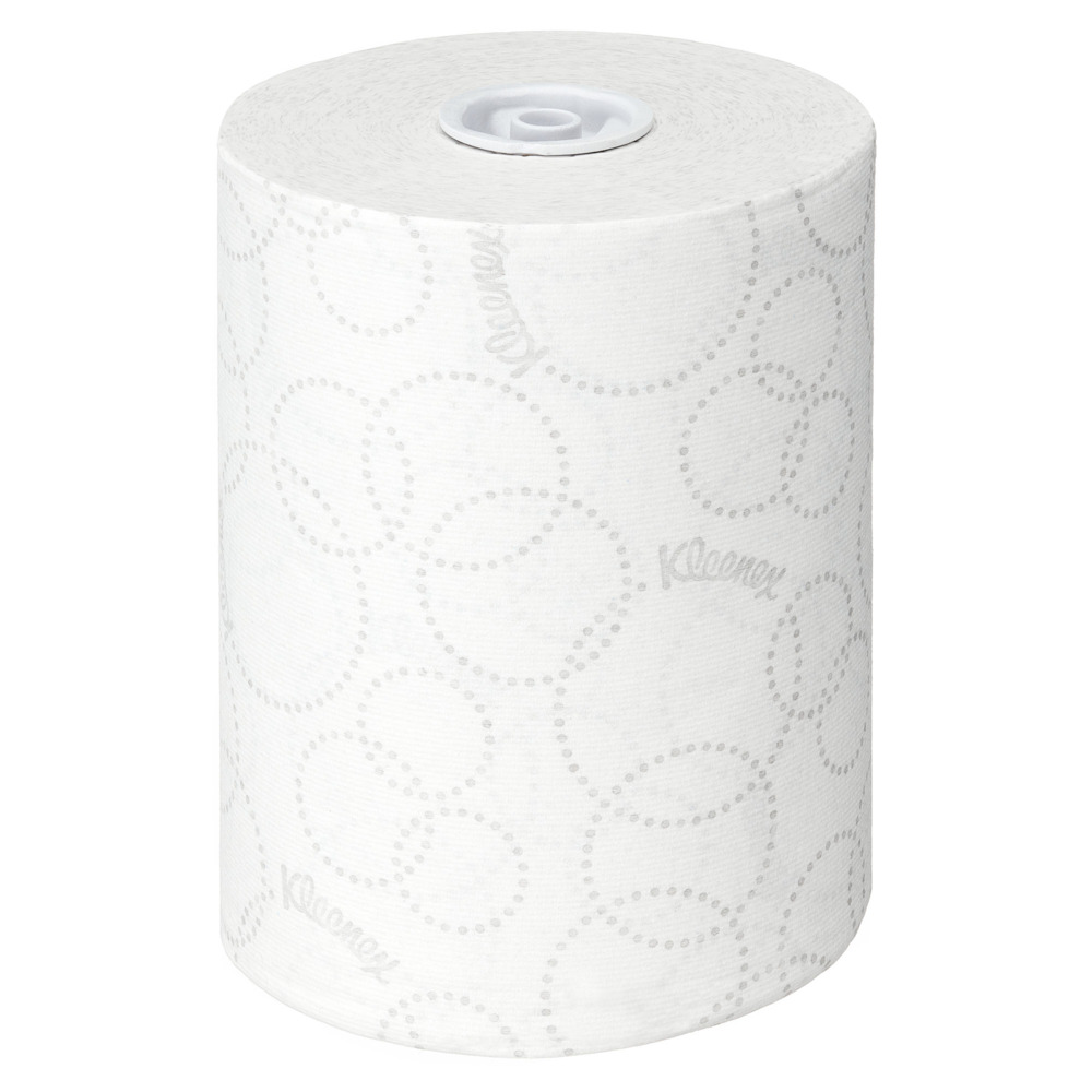 Kleenex® Ultra™ Slimroll™ Rolled Paper Towels 6781 - Rolled 2 Ply Hand Towels - 6 x 100m White Paper Towel Rolls - 6781