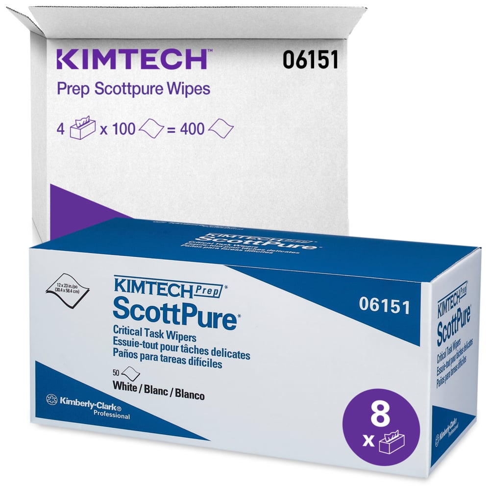 Kimtech™ Prep* ScottPure* Critical Task Wipers - 06151