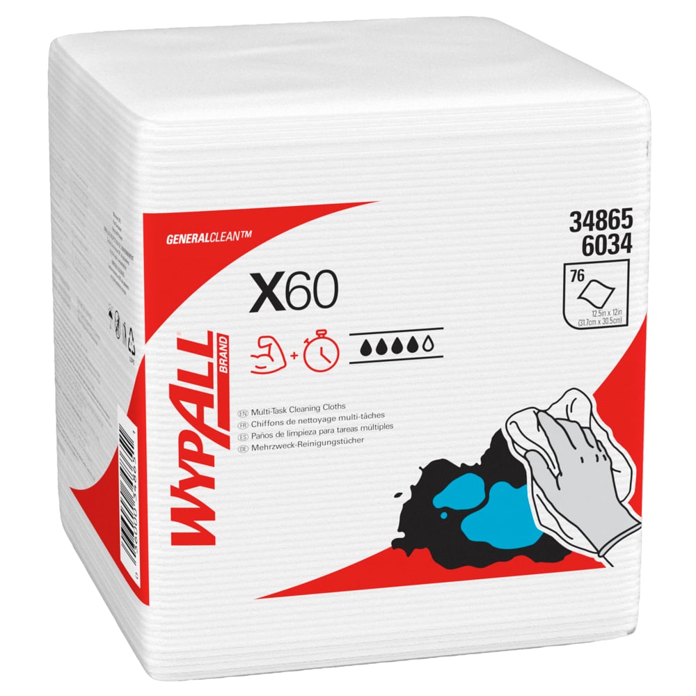 Kimberly-Clark™ Chiffons WypAll™ X60 - Boîte distributrice