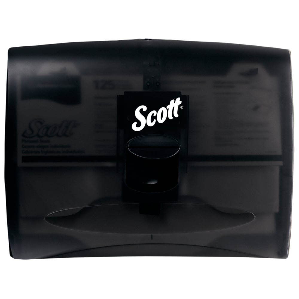 Distributrice de couvre-sièges individuels Scott® (09506), noire, 44,45 cm x 33,66 cm x 5,71 cm (17,5 po x 13,25 po x 2,25 po) (qté 1) - 09506