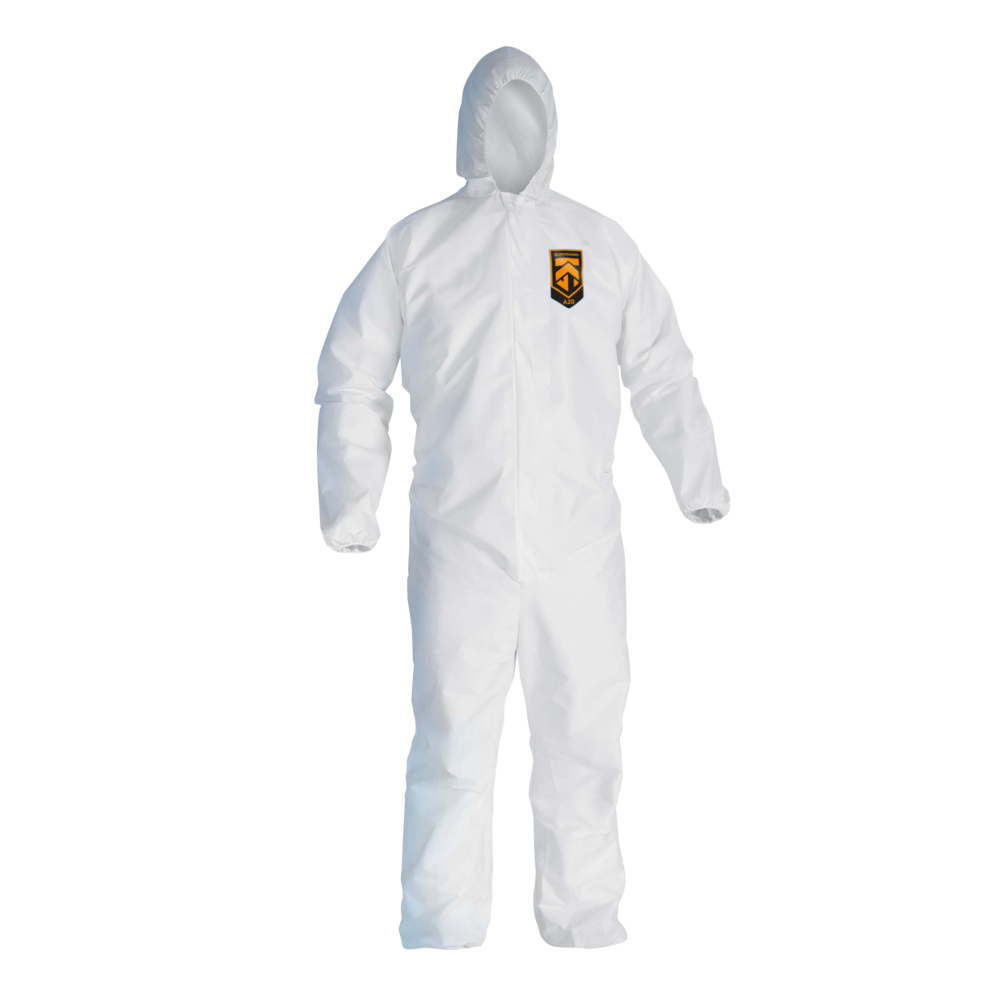 KleenGuard™ A20 Breathable Particle Protection Coveralls (30924), White, 5XL (Qty 20) - 30924