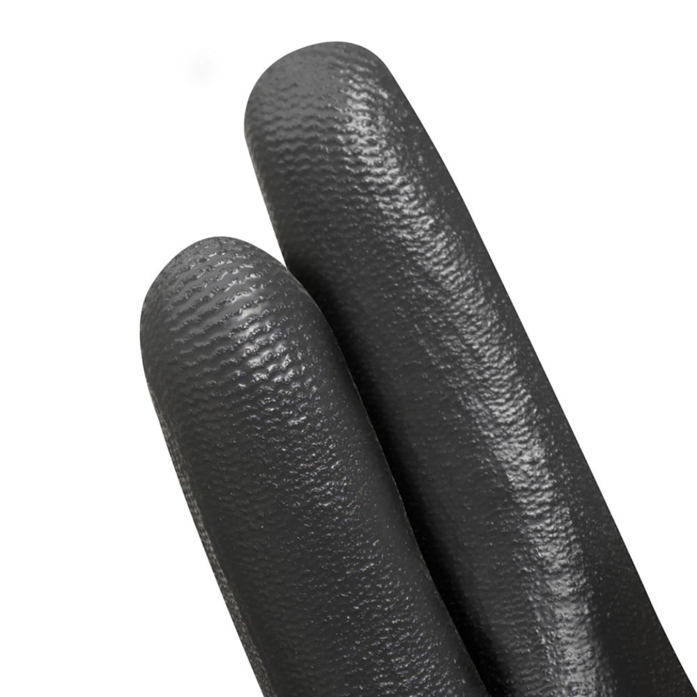 Gants recouverts de polyuréthane KleenGuard G40 (13838), taille 8 (moyen), dextérité supérieure, noirs, 12 paires/sac, 5 sacs/boîte, 60 paires - 13838