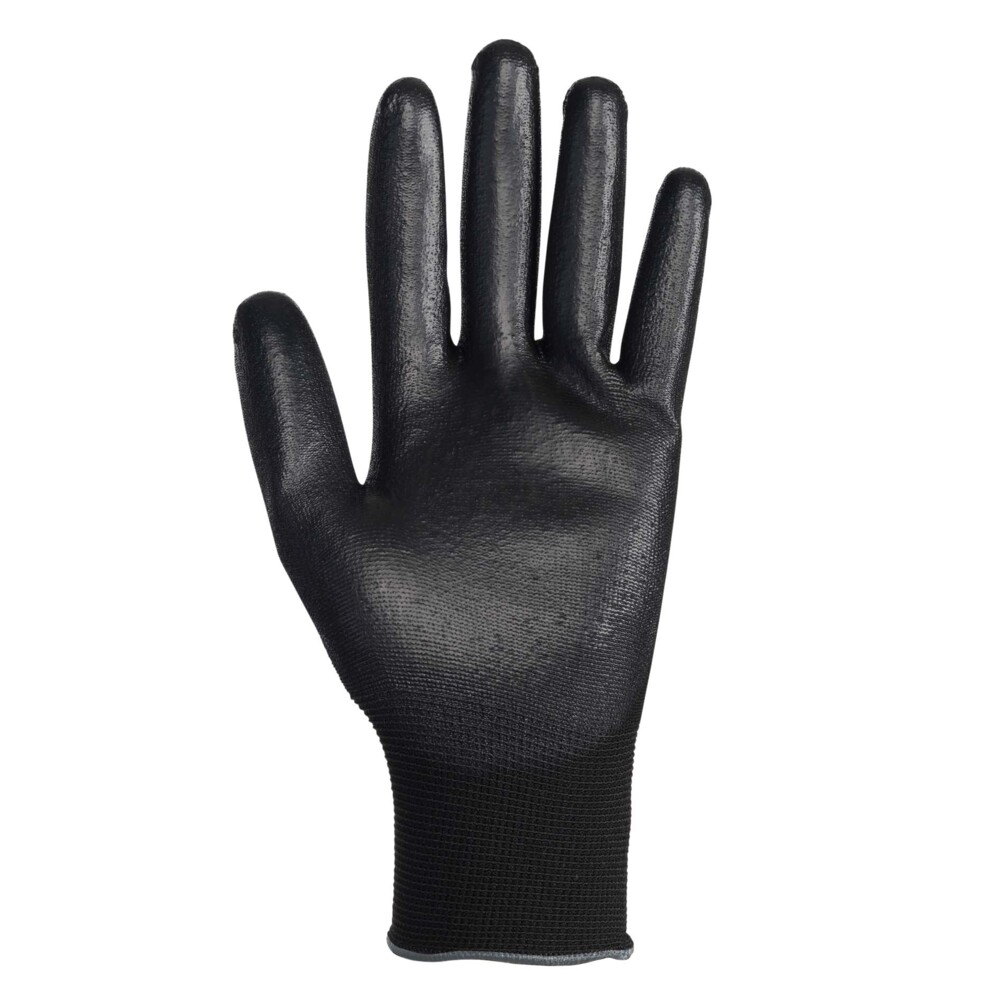 Gants recouverts de polyuréthane KleenGuard G40 (42608), 2TG, dextérité supérieure, noirs, 6 paires pour sac de distribution, 10 sacs/caisse - 42608
