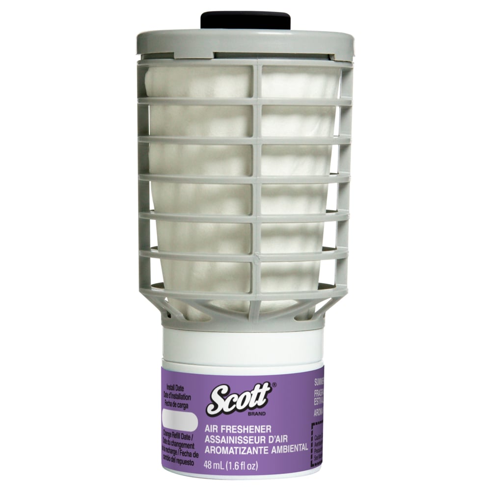 Scott® Essential Continuous Air Freshener (12370), Summer Fresh Scent (6 Refills/Case) - 12370