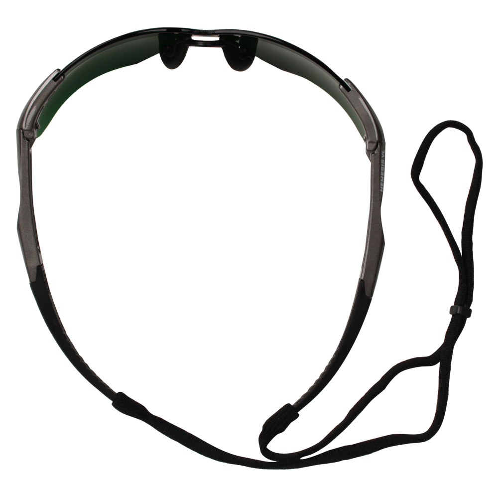 KleenGuard™ Nemesis™ VL Safety Glasses (20473), IRUV Shade 5.0 Lenses, Gunmetal Frame, Scratch Resistant, Unisex for Men and Women (Qty 12) - 20473
