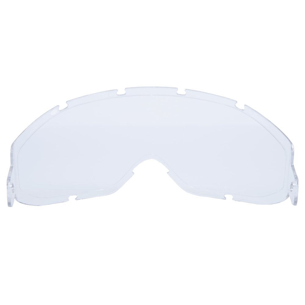 KleenGuard™ Replacement Lens for V80 Monogoggle™ XTR OTG Safety Goggles (30707), with Anti-Fog Coating, Clear Lens, No Frame (Qty 12) - 30707