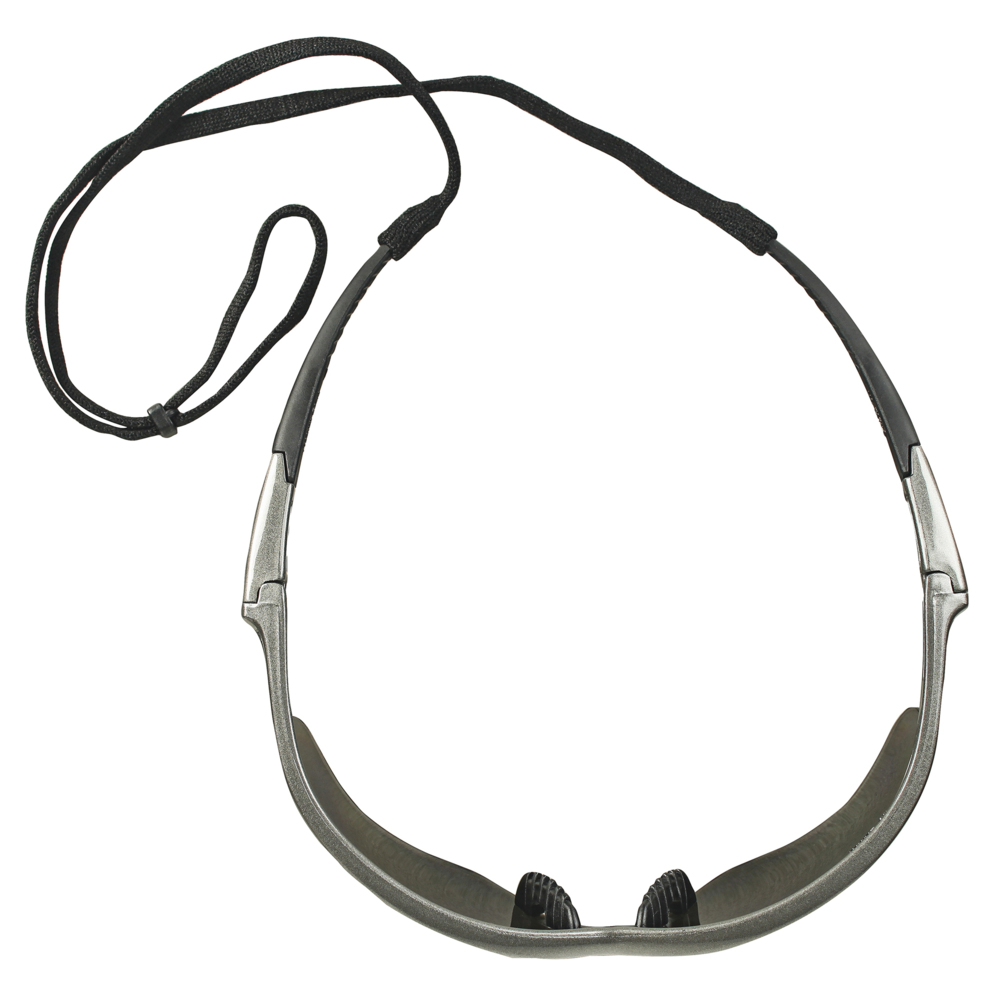 KleenGuard™ Nemesis CSA Safety Glasses (20385), CSA Certified, Smoke Lens with Gunmetal Frame, 12 Pairs / Case - 20385