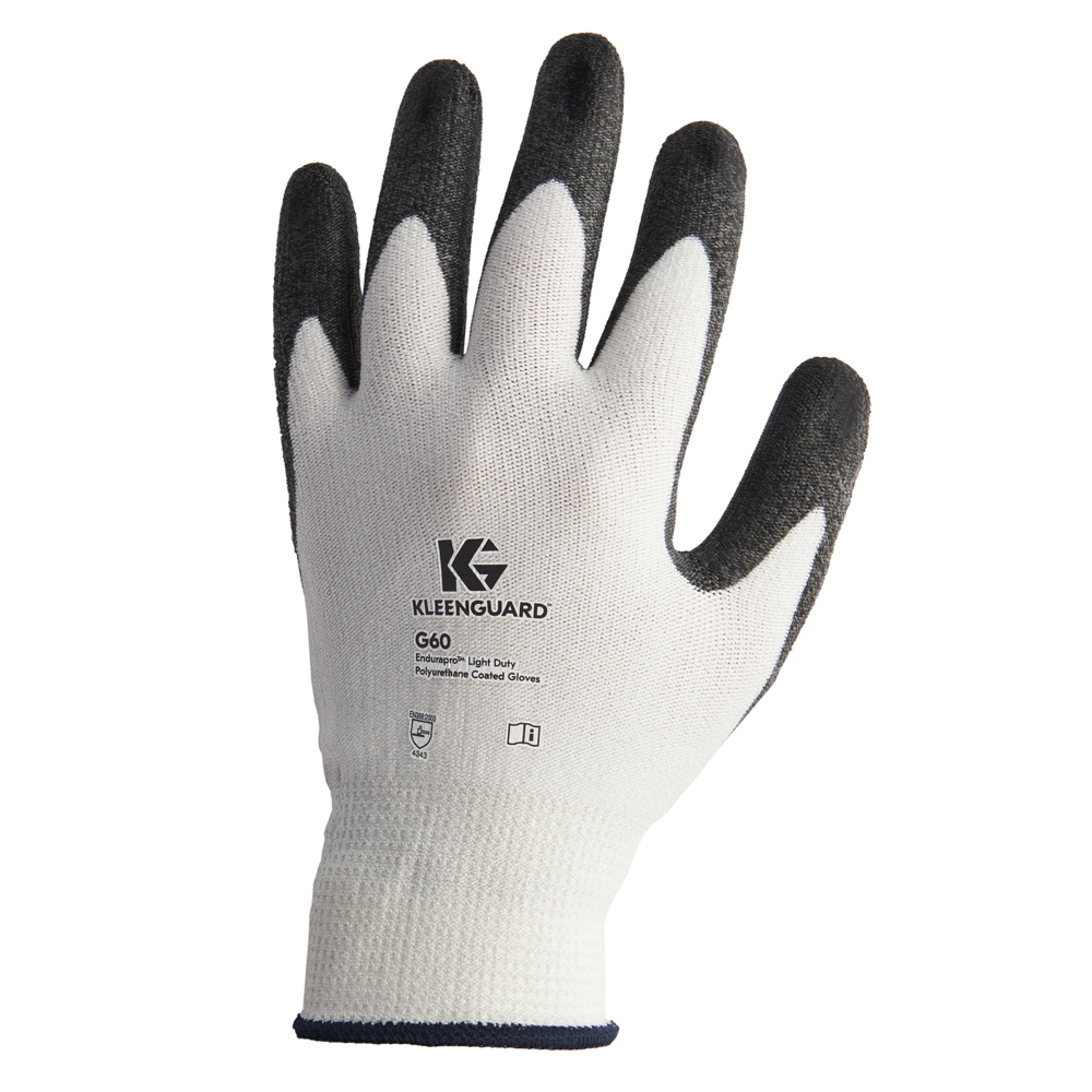 KleenGuard™ G60 Light-Duty Polyurethane Coated Cut Resistant Gloves