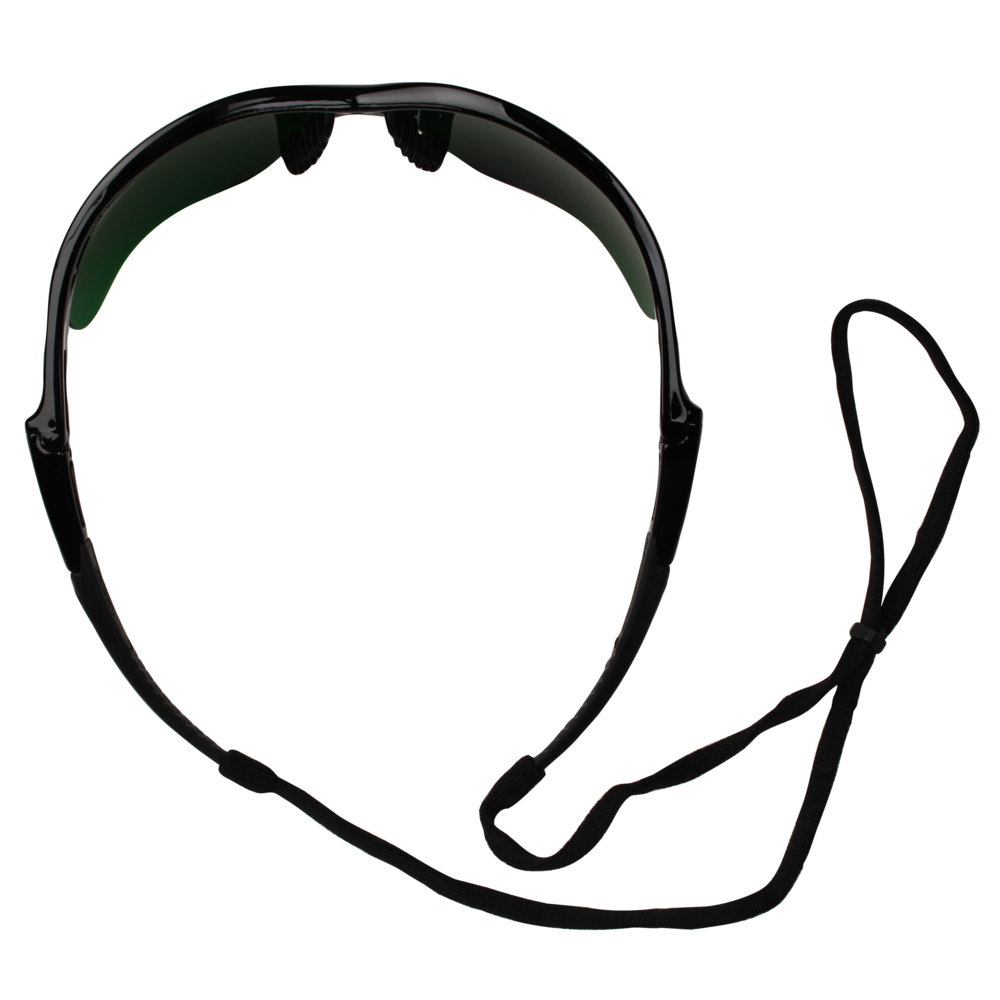 KleenGuard™ Nemesis™ CSA Safety Glasses (20640), IRUV Shade 5.0 Lenses, Black Frame, CSA Certified, Unisex for Men and Women (Qty 12) - 20640