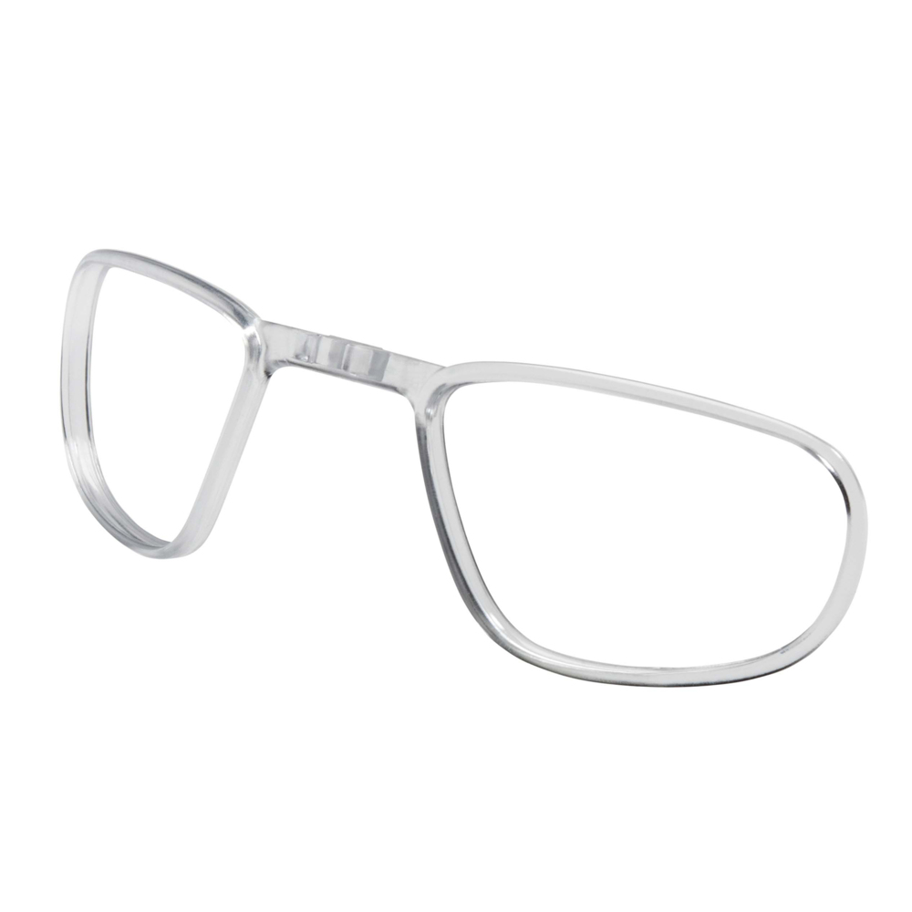 Lunettes de sécurité KleenGuard Nemesis avec avec inserts ophtalmiques (38505), verres de protection à porter par-dessus les lunettes, verres fumés antibuée, monture noire, 12 paires/caisse - 38505
