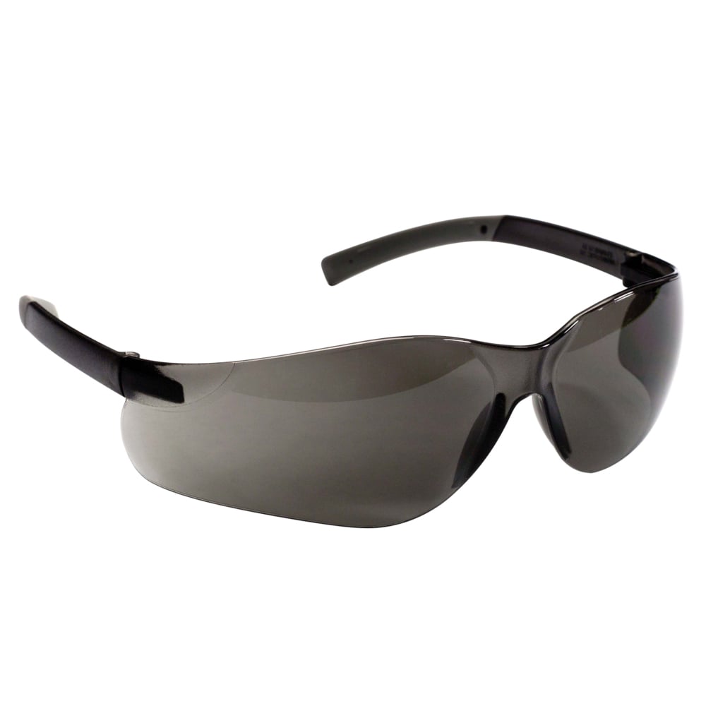KleenGuard™ V20 Purity™ Safety Glasses (25652), Hardcoated, Smoke Lenses, Smoke Frame, UV Protection, Unisex for Men and Women (Qty 12) - 25652