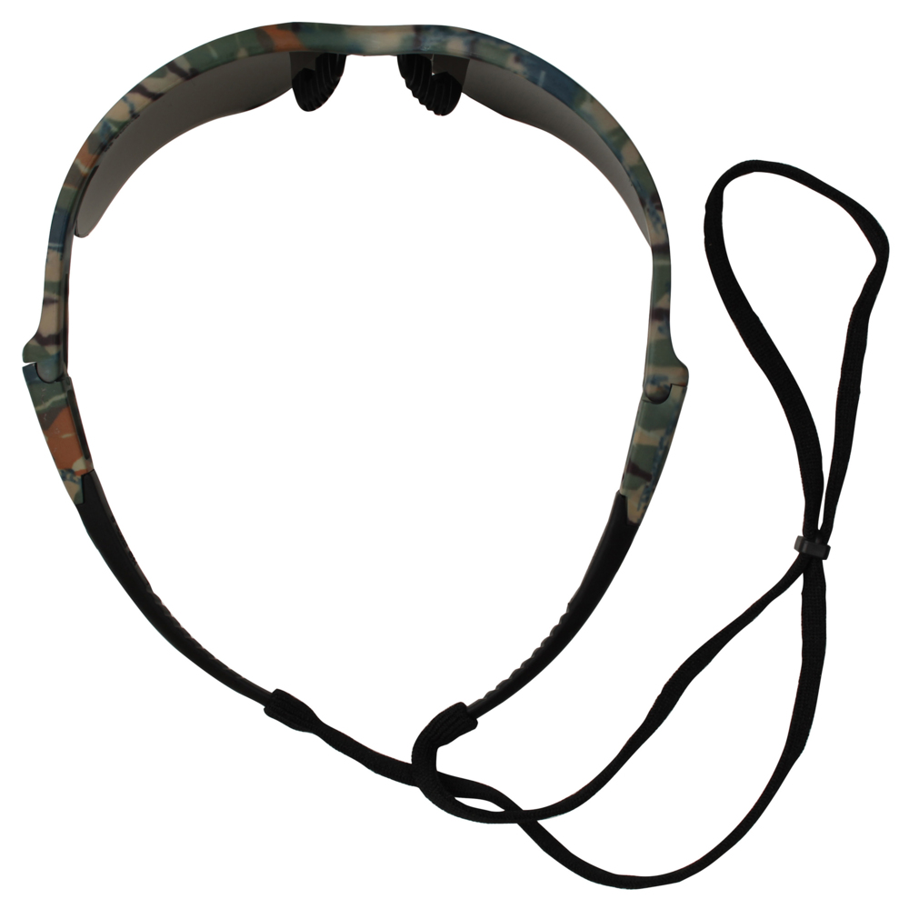 KleenGuard™ Nemesis™ Safety Glasses (22609), with Anti-Fog Coating, Smoke Lenses, Green Frame, Unisex for Men and Women (Qty 12) - 22609