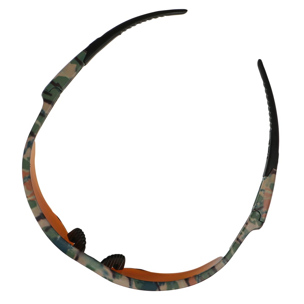 KleenGuard™ Nemesis™ Safety Glasses (19644), with KleenVision™ Anti-Fog Coating, Bronze Lenses, Camo Frame, Unisex for Men and Women (Qty 12) - 19644