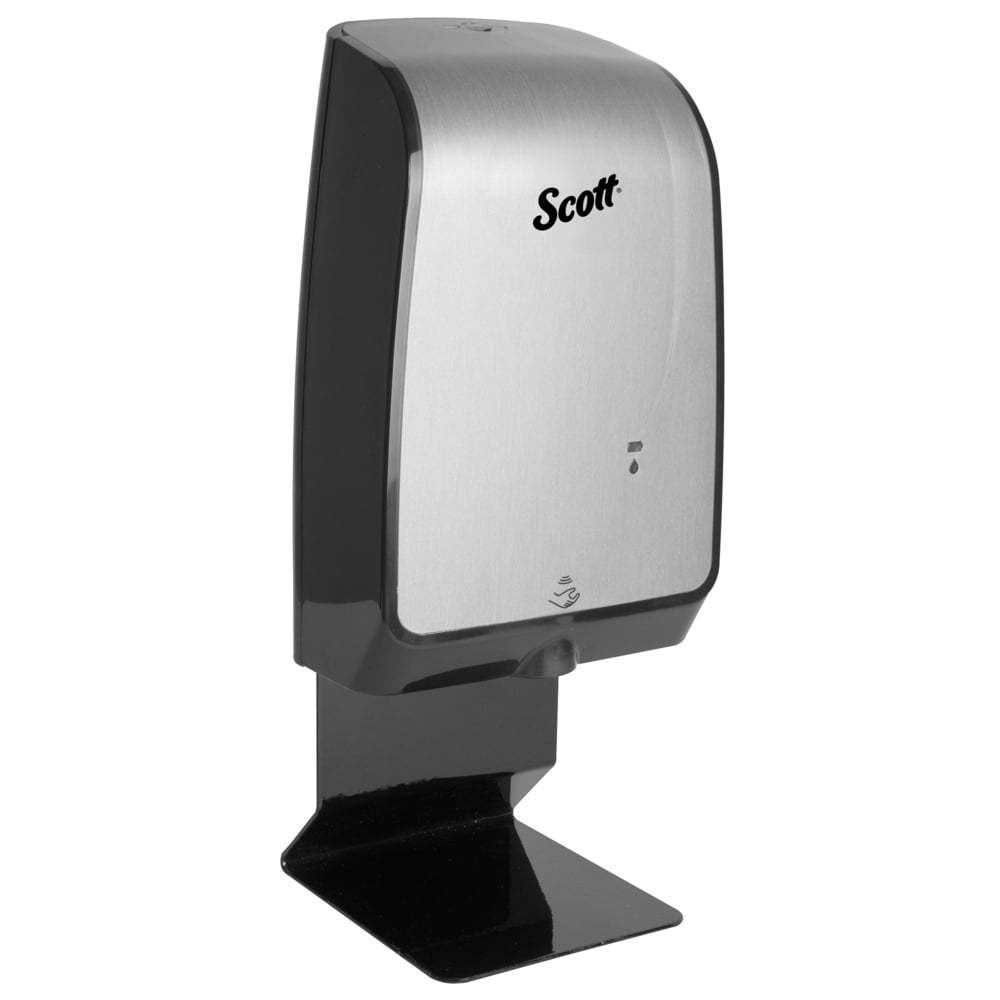 Scott® Pro Electronic Soap and Hand Sanitizer Dispenser (32508), Stainless, 7.29" x 11.69" x 4.0" (Qty 1) - 32508