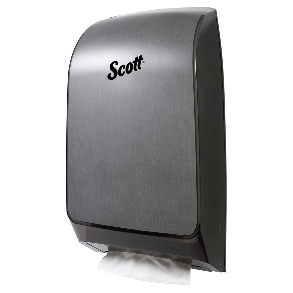 Scott® Scottfold™ Folded Towel Dispenser (39712), 10.66" x 5.48" x 18.79" (Qty 1) - 39712