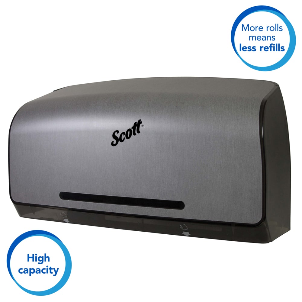 Scott® Pro Coreless Twin Jumbo Roll Tissue Dispenser - 39732