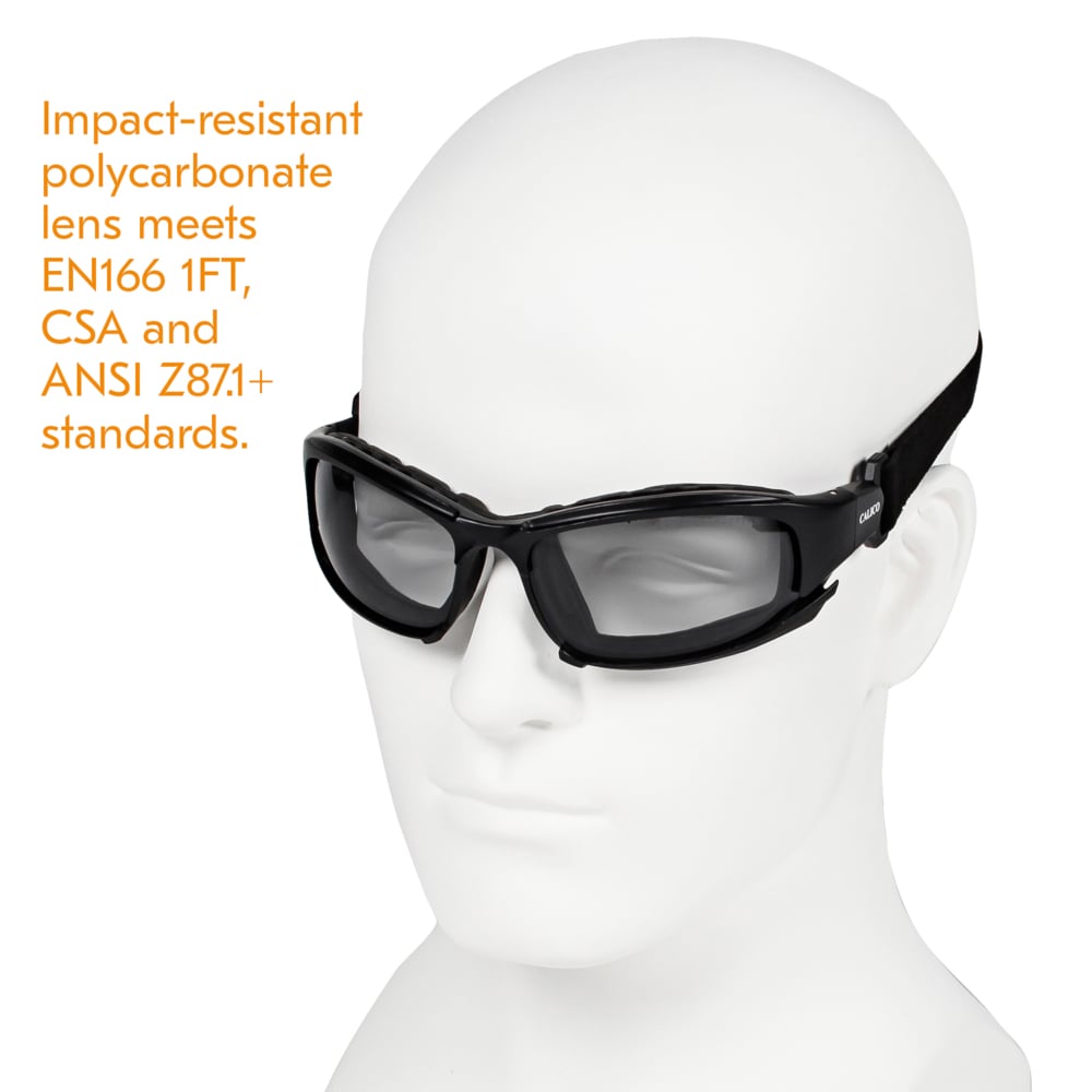 KleenGuard Calico Safety Eyewear V50 36692 Half Shade Anti Fog