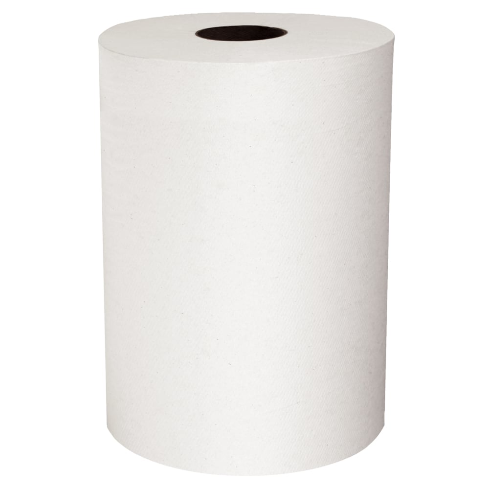 Scott® Slimroll™ Hard Roll Towels (12388), with Fast-Drying Absorbency Pockets™, for compatible Kimberly-Clark Professional™ Dispensers, White, (6 Rolls/Case, 580'/Roll, 3,480'/Case) - 12388