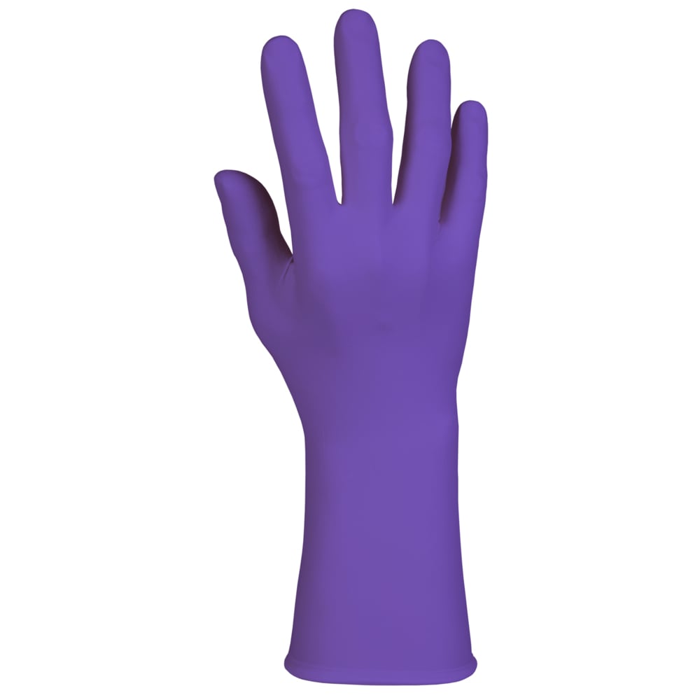 Kimtech™ Purple Nitrile-Xtra™ Exam Gloves (55090), 5.9 Mil, Ambidextrous, 12", XS (50 Gloves/Box, 10 Boxes/Case, 500 Gloves/Case) - 55090