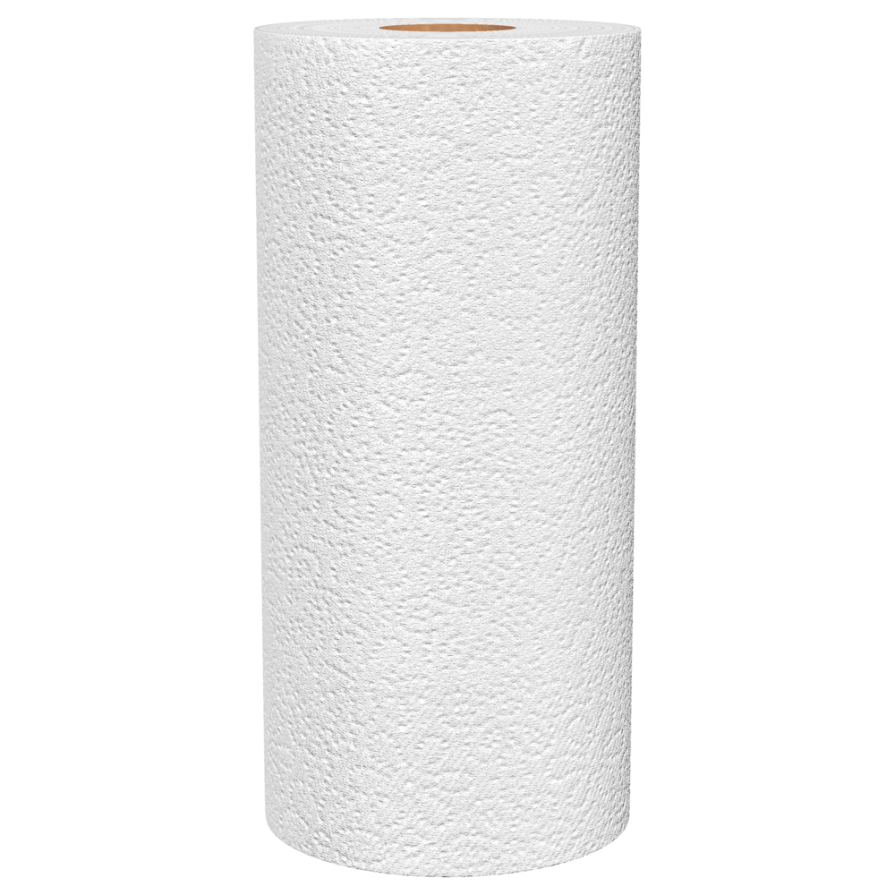 Scott® Professional Kitchen Paper Towels (53930), with Fast-Drying Absorbency Pockets™, White, Perforated MEGA Paper Towel Rolls, (20 Rolls/Case, 112 Sheets/Roll, 2,240 Sheets/Case) - 53930