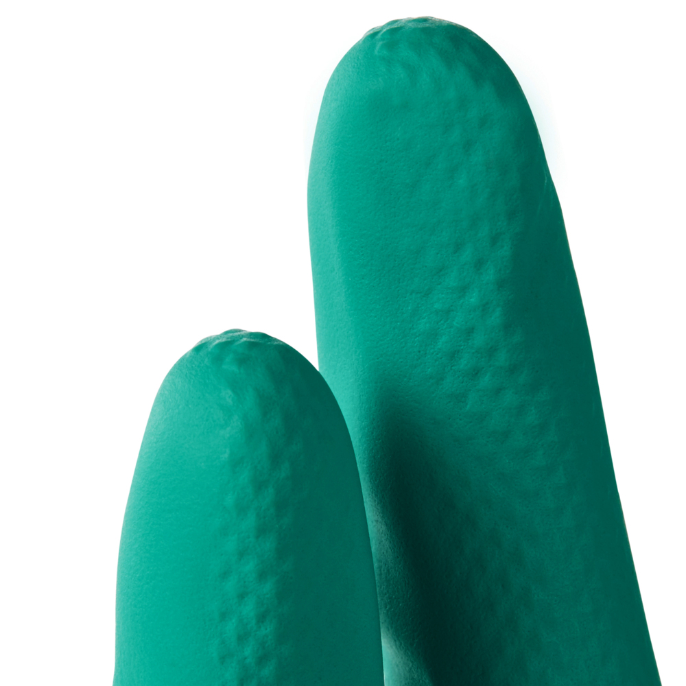 KleenGuard™ G80 Nitrile Chemical Resistant Gloves (94446), Green, Medium (8), 13” Long, 15 Mil, 60 Pairs/ Case, 5 Packs of 12 Pairs - 94446