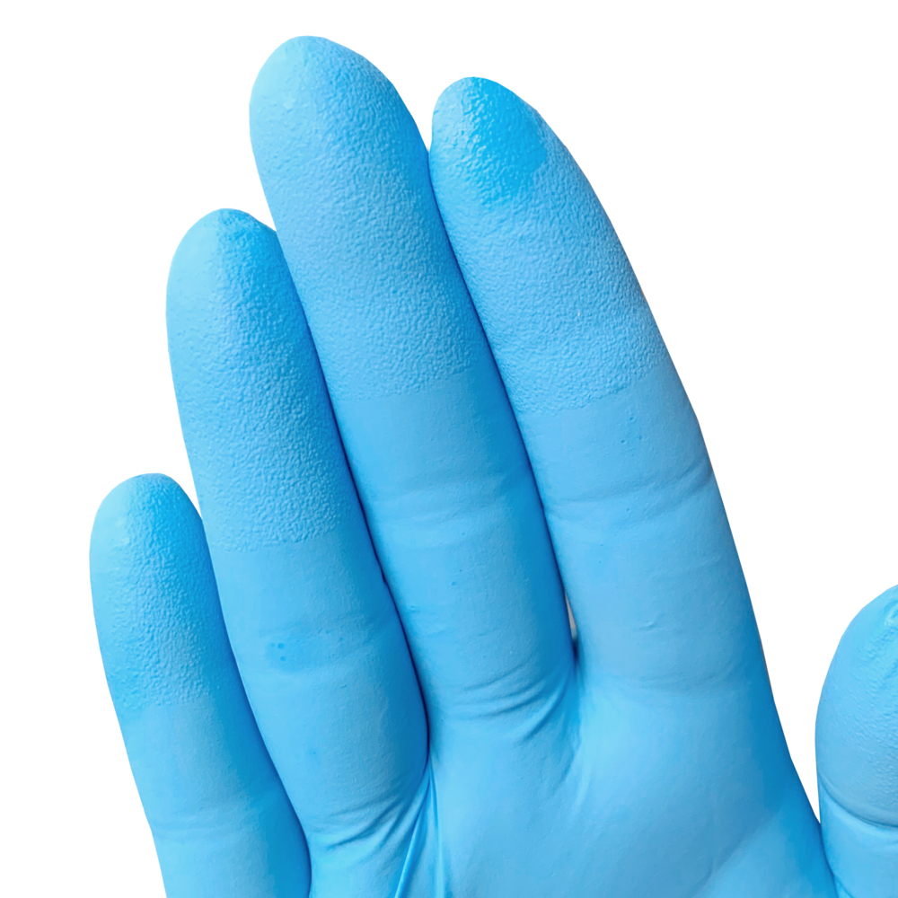 KleenGuard™ G10 Comfort Plus™ Blue Nitrile Gloves (54189), 4 Mil, Ambidextrous, Touchscreen Compatible, XL (100 Gloves/Box, 10 Boxes/Case, 1,000 Gloves/Case) - 54189