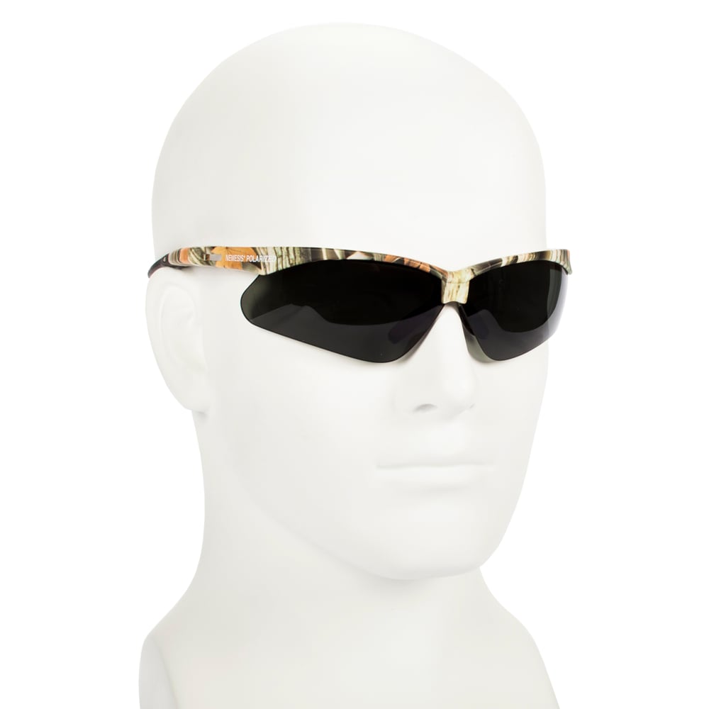 KleenGuard™ Nemesis™ Safety Glasses (47417), Polarized, Smoke Lenses ...