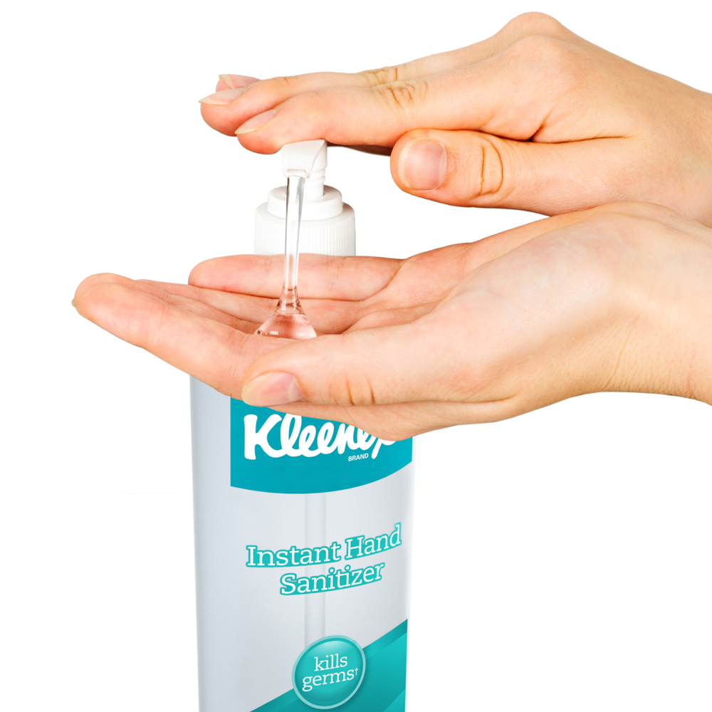 Désinfectant instantané pour les mains Kleenex (93060), parfum d’agrumes, bouteille à pompe de 8 OZ, 12/caisse - 93060