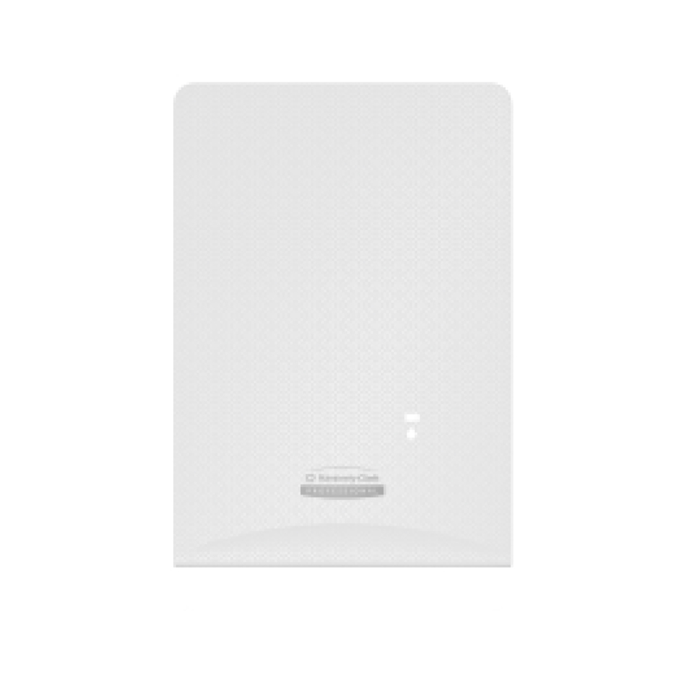 Plaque de revêtement ICON™ de Kimberly-Clark Professional (58774), au motif de mosaïque blanche, pour distributrice automatique de savon et de désinfectant; une plaque de revêtement par caisse - 58774