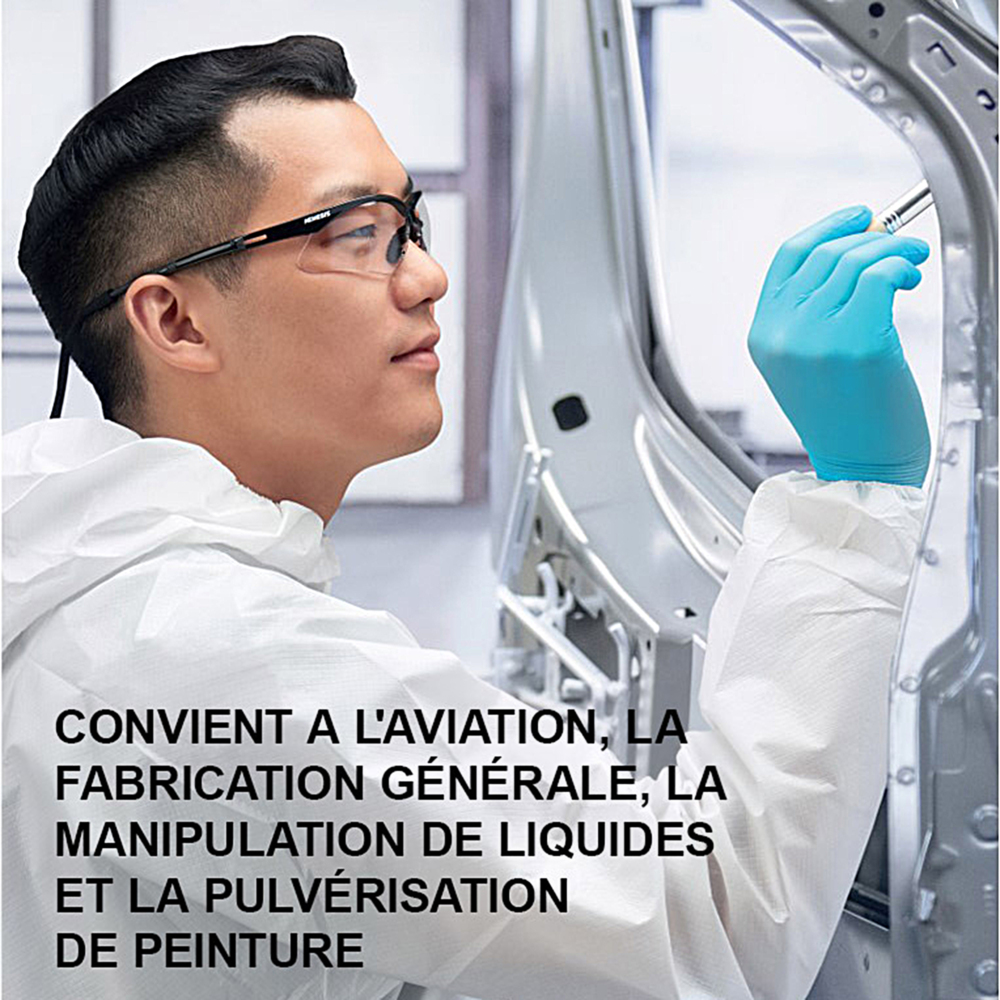 Combinaison à capuche contre les particules et les liquides KleenGuard® A40 97930 - Blanc, taille XL, 1 x 25 (25 pièces au total);Combinaisons à capuche de protection contre les liquides et les particules KleenGuard® A40 97930 - EPI - 25 combinaisons blanches jetables taille XL - 97930