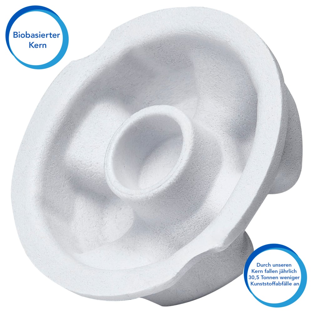Essuie-mains roulés Scott® Control™ Slimroll™ 6623 – Essuie-mains en papier jetables – 6 rouleaux d'essuie-mains en papier x 165 m d'essuie-mains en papier blancs (990 m au total) - 6623