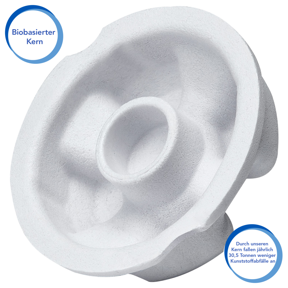 Essuie-mains roulés Scott® Control™ 6699 – Essuie-mains en papier jetables 2 épaisseurs – 6 rouleaux d'essuie-mains en papier x 200 m d'essuie-mains en papier blanc (1 200 m au total) - 6699