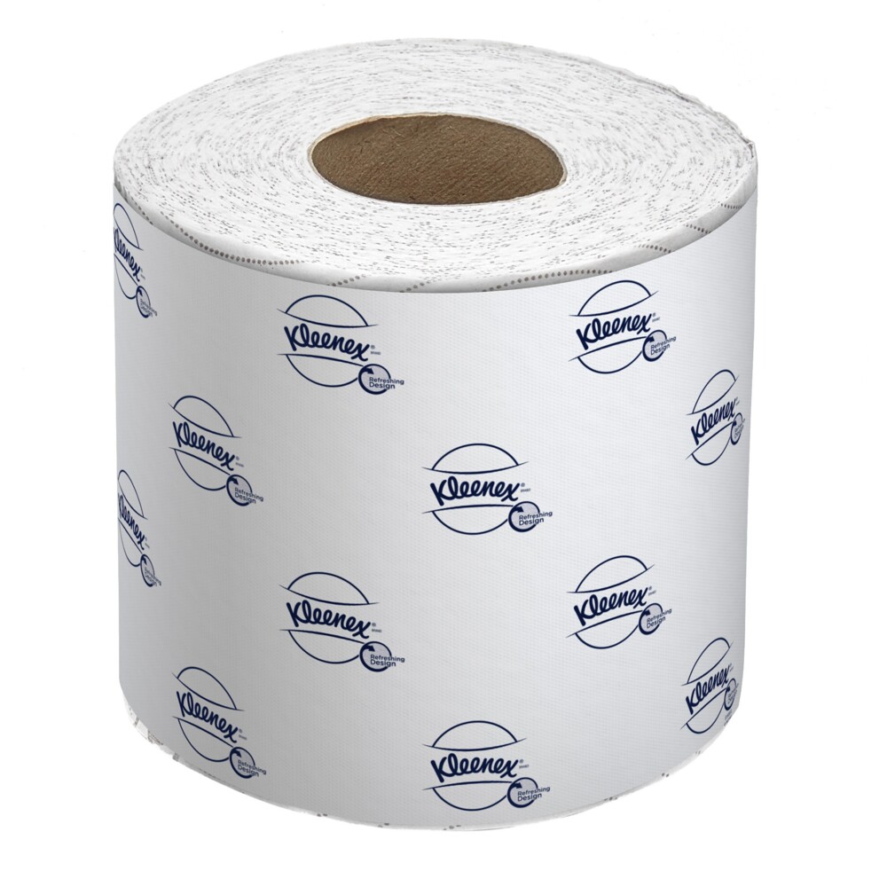 Papier toilette 2 épaisseurs Kleenex® 8438 - 96 x petits rouleaux de 250 feuilles (24 000 au total) - 8438