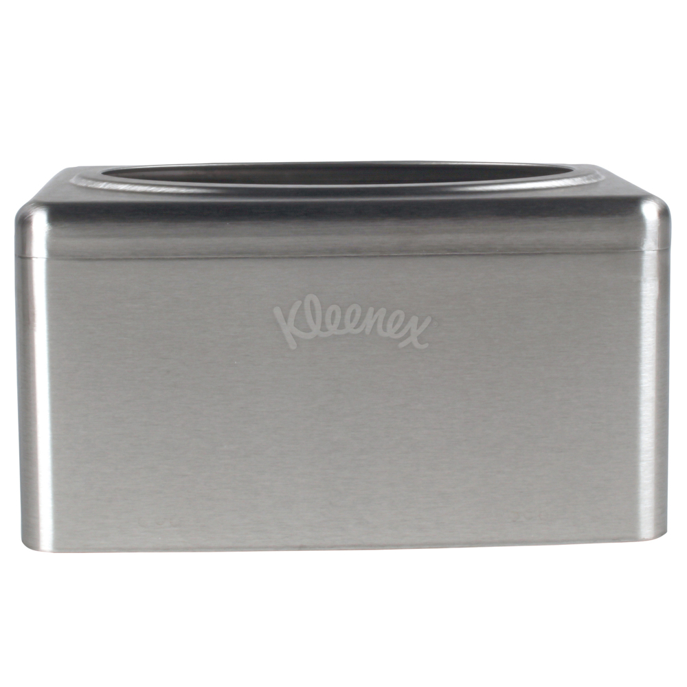 Distributeur d'essuie-mains en boîte distributrice Kleenex® 9924 - Acier inoxydable - 9924