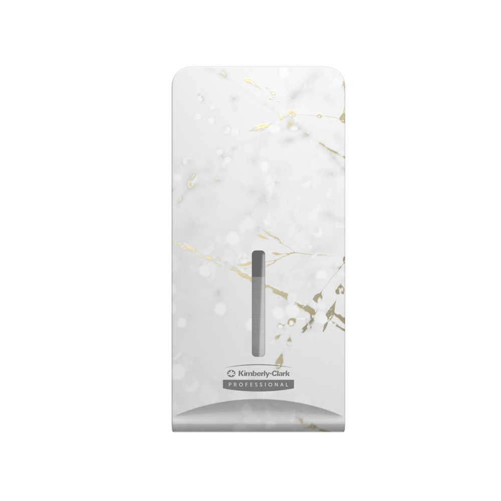 Kimberly-Clark Professional™ ICON™-Blende (58829) im Design „Kirschblüte“, für Spender für Einzelblatt-Toilettenpapier; 1 Blende pro Karton - 58829