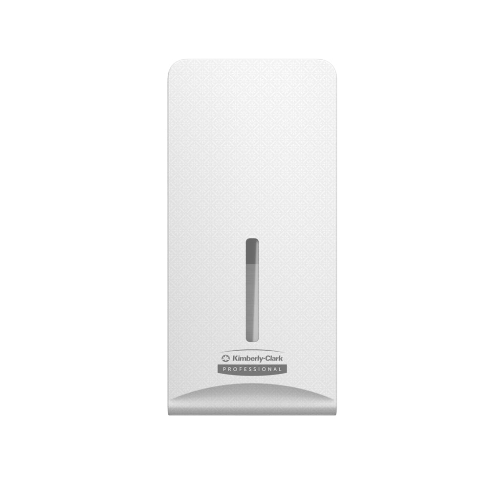 façade Kimberly-Clark Professional™ ICON™ (58779), Mosaïque Blanche, pour distributeur de papier toilette plié ; 1 façade par colis - 58779
