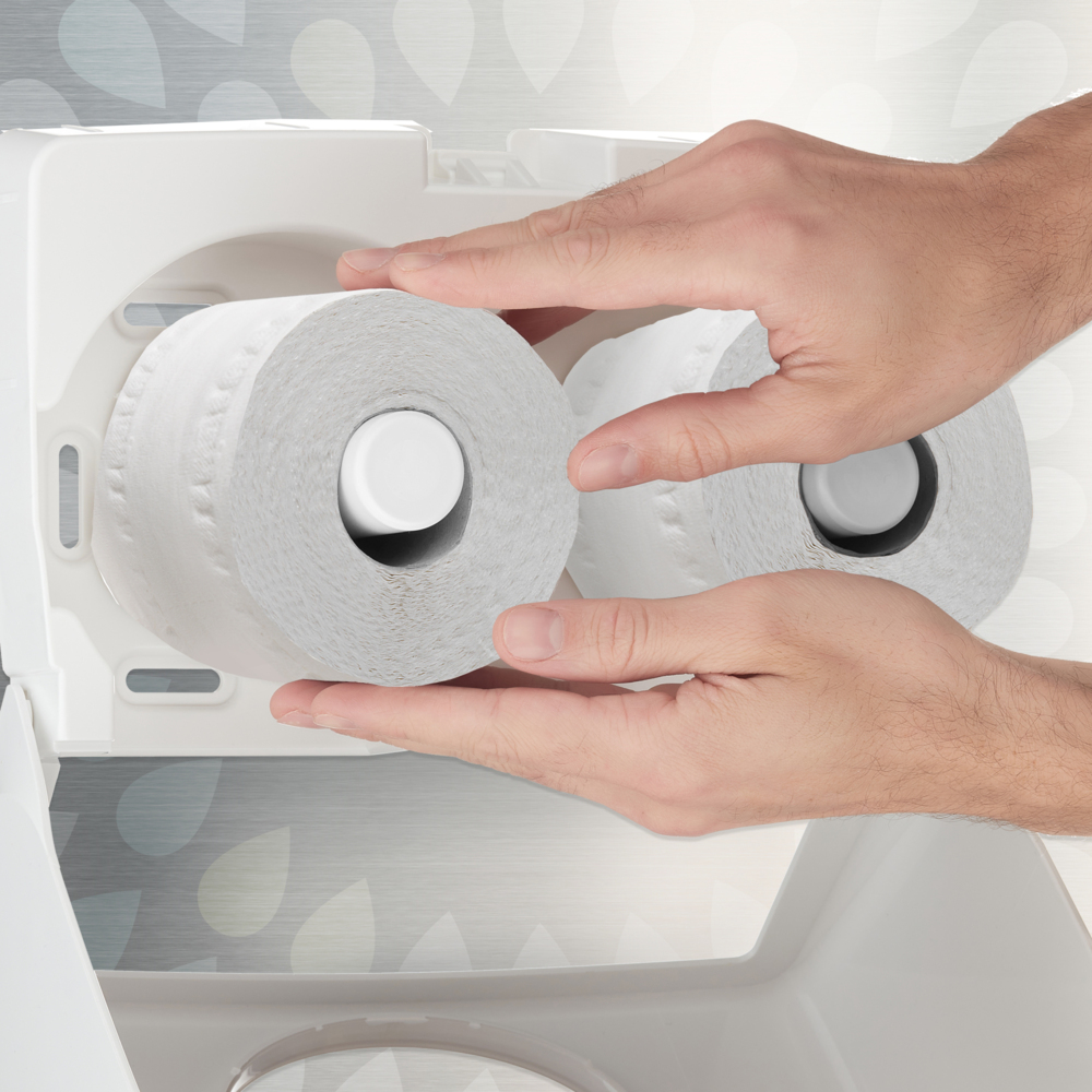 Kleenex® Standard Size Toilet Roll 8477 - 2 Ply Toilet Paper - 36 Rolls ...