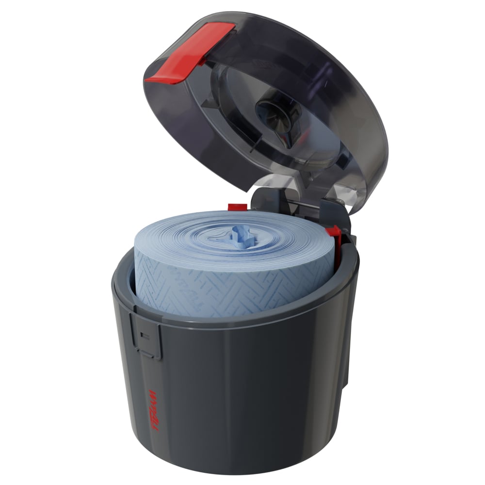 Dispenser a dispensazione centrale WypAll® Reach PLUS™ General Clean™ 6521 - Dispenser per rotoli bianchi o azzurri - 1 dispenser di panni - 6521