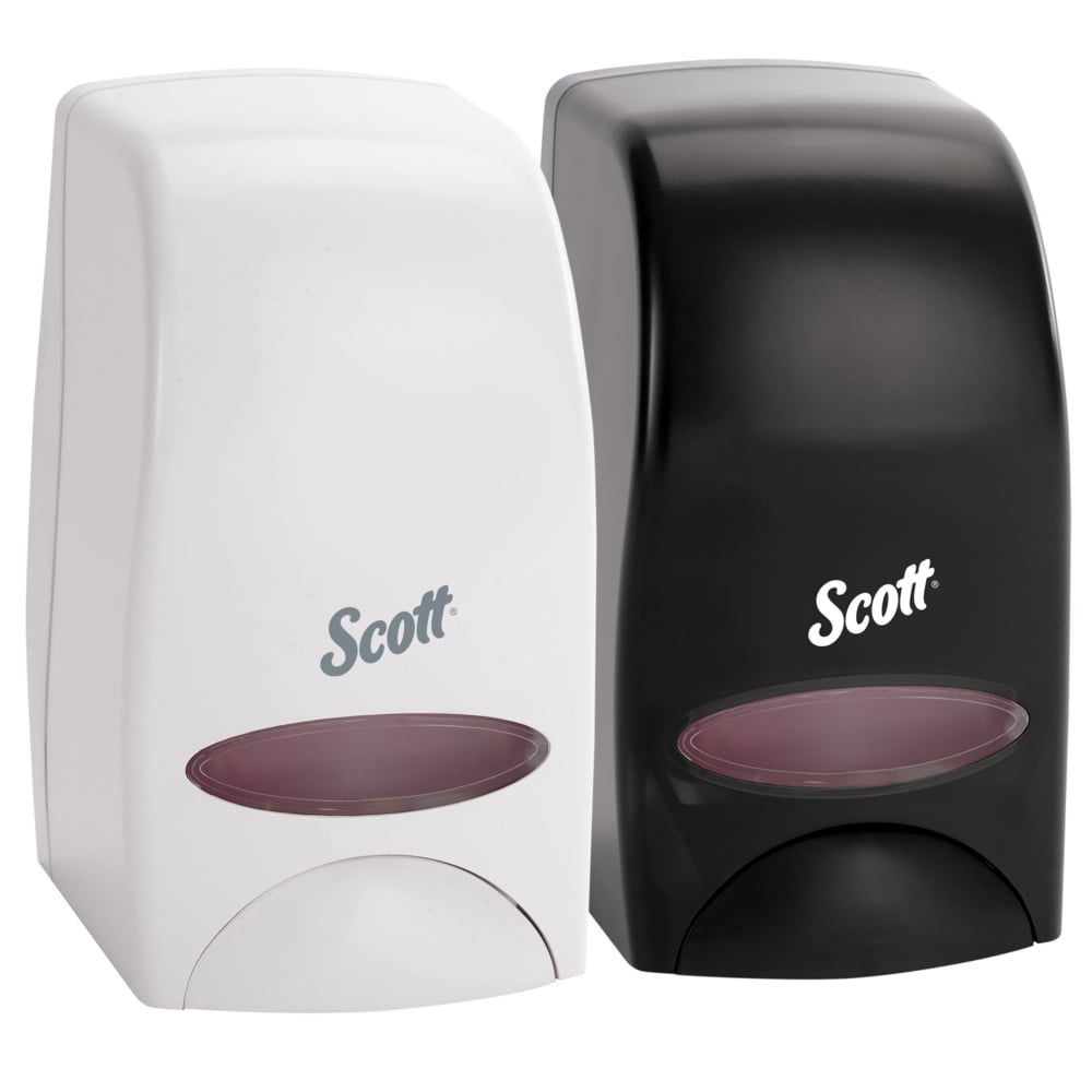 Scott® Moisturizing Hand and Body Lotion (35362), 1.0 L Manual Refills, White, Fresh Scent, NSF E-4 Rated, (6 Bottles/Case) - 35362