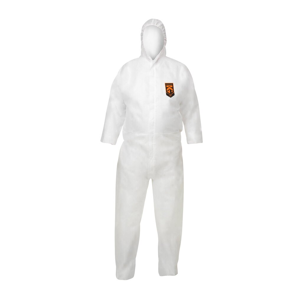 KleenGuard® A20 Breathable Particle Protection Hooded Coveralls 95160 - PPE - 25 x Medium White Disposable Coveralls - 95160