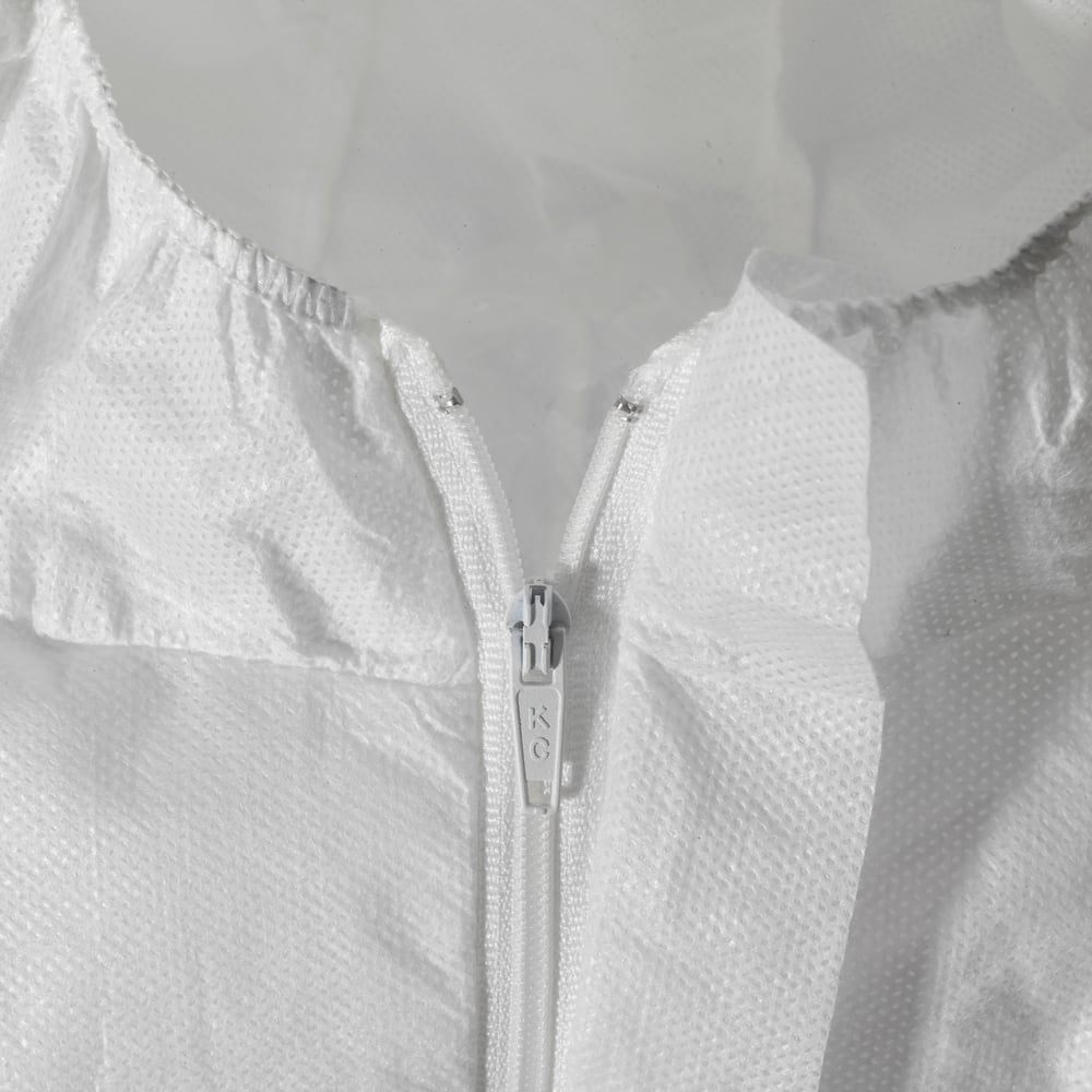 KleenGuard® A20 Breathable Particle Protection Hooded Coveralls 95160 - PPE - 25 x Medium White Disposable Coveralls - 95160