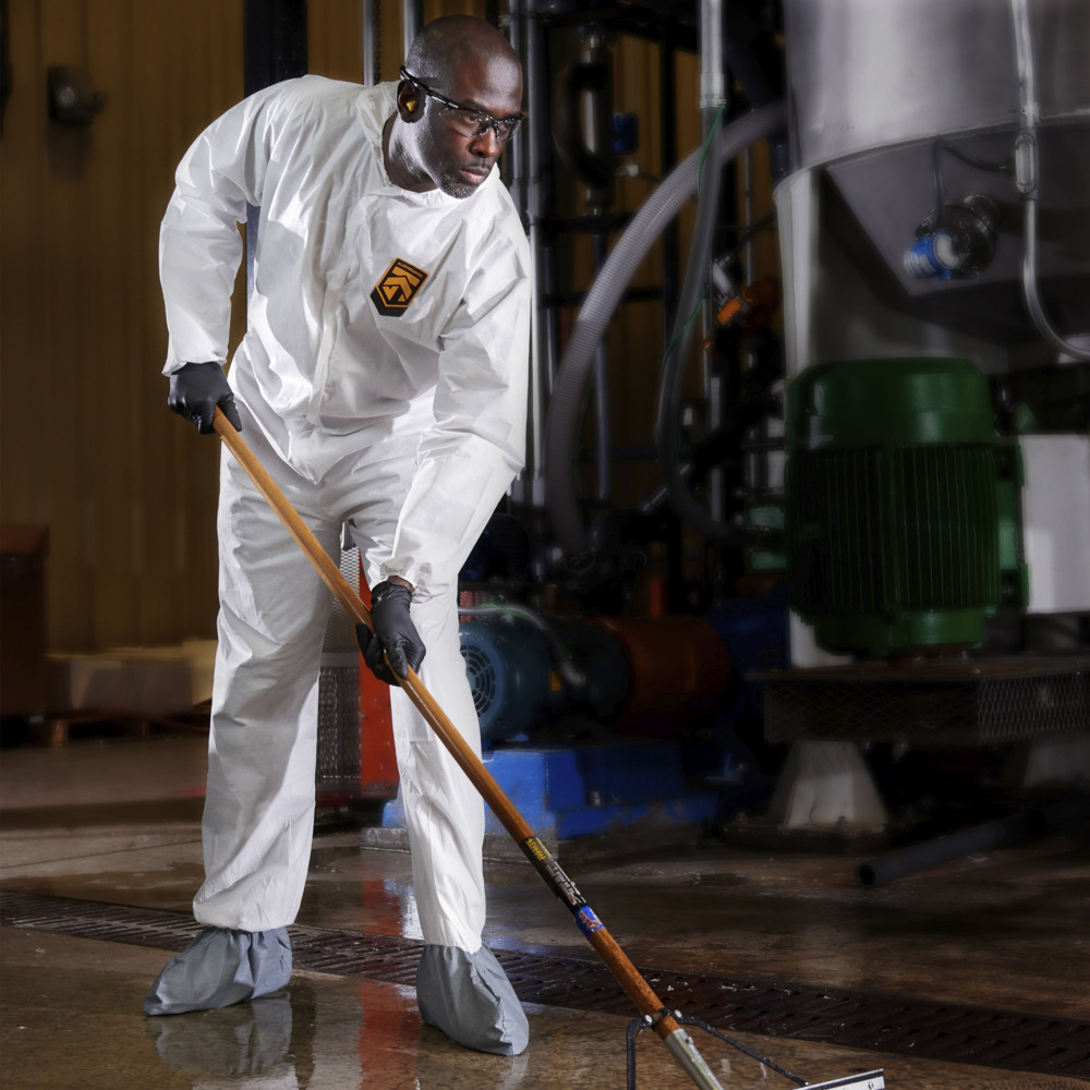 KleenGuard® A20 ademende, deeltjesbeschermende overalls met capuchon 95180 - PBM - 25 x witte overalls voor eenmalig gebruik in maat XL - 95180
